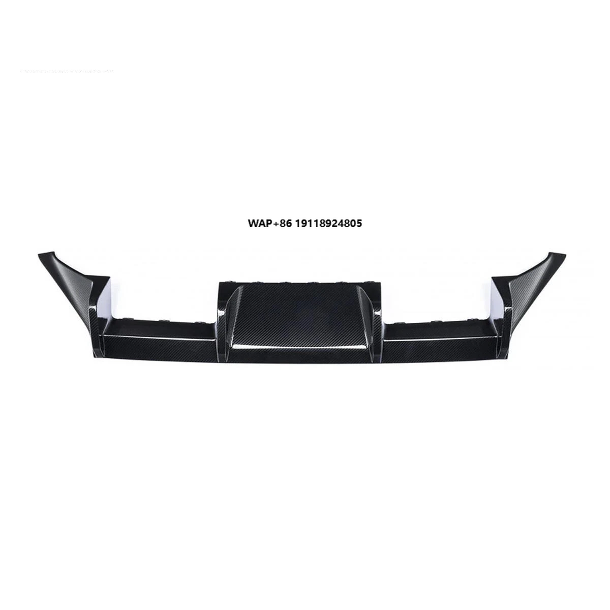 

For B-MW M2 G87 2023-2025 Bodykit Rear Lip OEM Dry Carbon Fiber Rear Diffuser