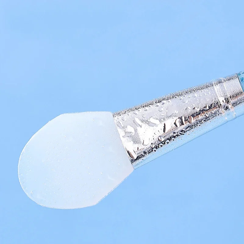 1 pieza de cepillo de máscara de silicona DIY salón de casa herramientas de maquillaje de belleza cosmética aplicador de cepillos de mezcla de barro Facial profesional