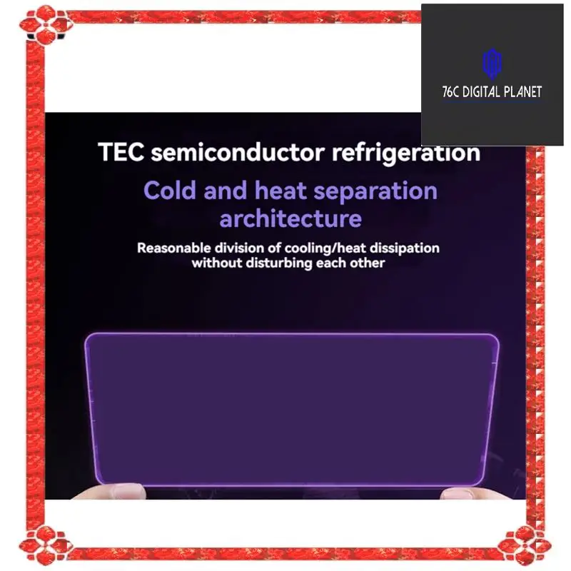 24-uurs levering SL33 mobiele telefoon koelventilator, halfgeleider magnetisch / achterclip game cool koellichaam voor IOS en Android