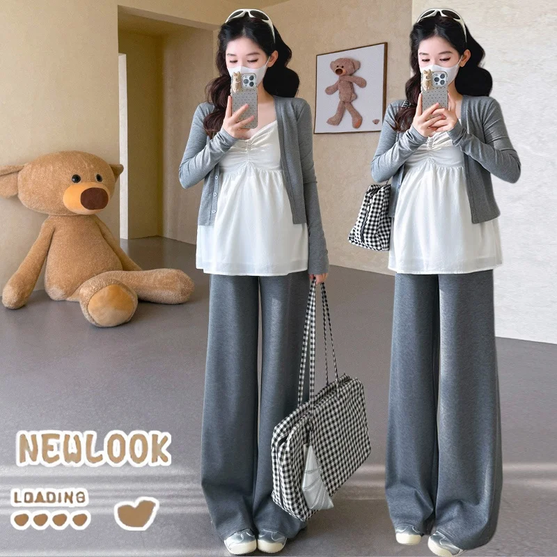 ensemble-trois-pieces-pour-femmes-enceintes-style-doux-haut-sans-manches-cardigan-pantalon-amincissant-polyvalent-nouvelle-collection-automne-style-coreen