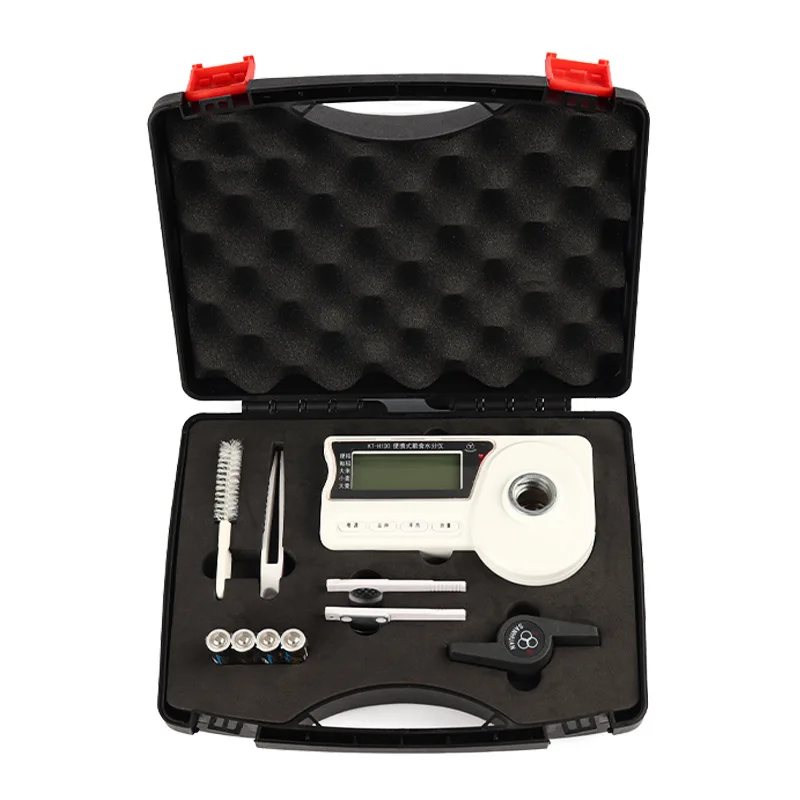 KT-H100 8%-35% Measuring Range for 4 Kinds of Grains Digital Portable Grain Moisture Meter Moisture Analyzer