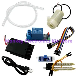 water pumping kit for R3 Board Automatic irrigation module ,soil module Relay module moisture detection automatic DIY kit