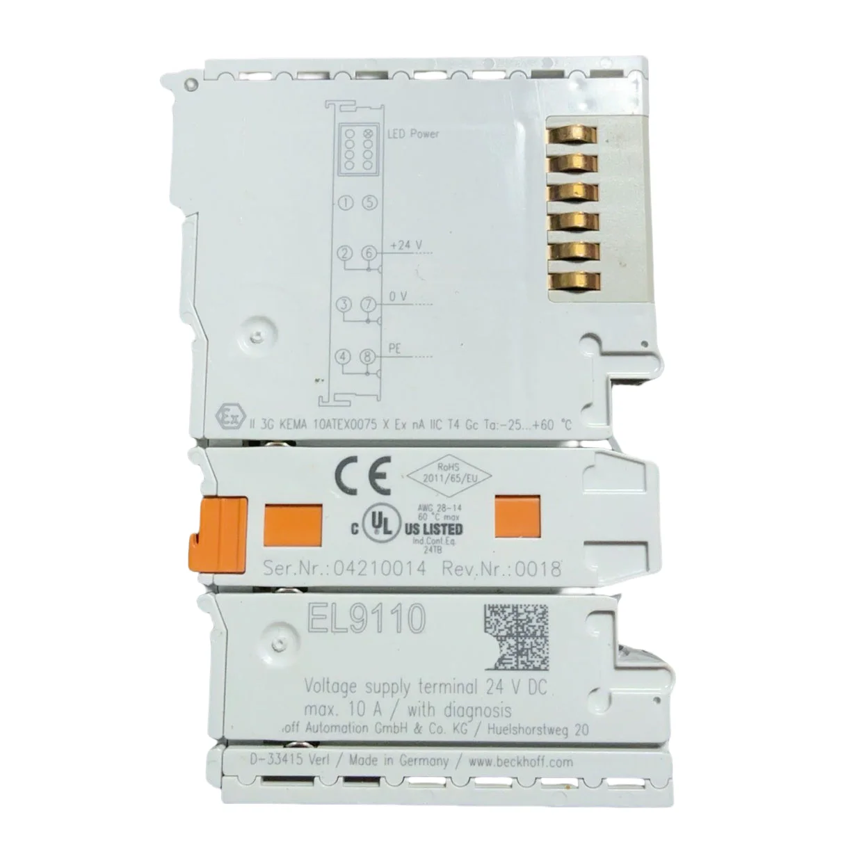 Рисунок 2 - EL9110 EL 9110 Терминал питания
