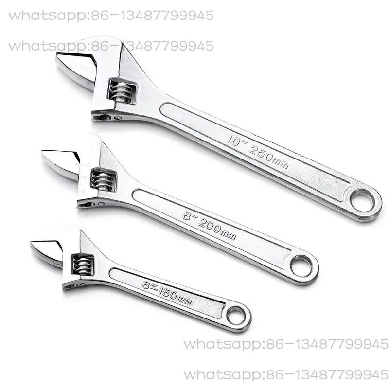 

Многофункциональная стальная ручка, 6-дюймовый 2-дюймовый подвижный ключ, большой открывающийся ключ 8 дюймов, 15 дюймов