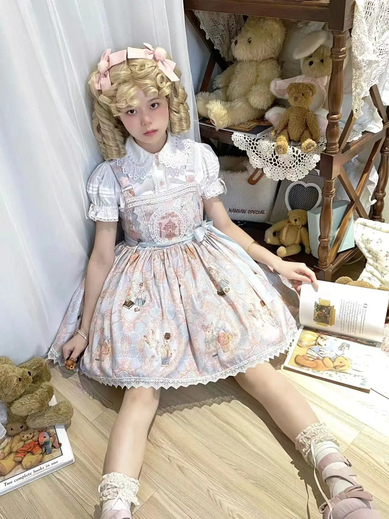 Harajuku Japanese Fashion Lolita Dress Dresses Girl Sweet Princess Party Vestidos Tea Party Sudents Birthday Gifts Cute Princess