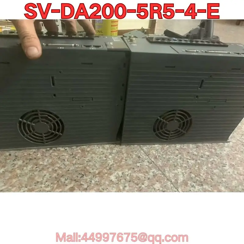 Second-hand SV-DA200-5R5-4-E servo drive function test is normal Latest prices for August 2026