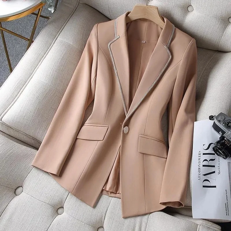 Fashion Women Suit Jacket 2024 New Plus Size 4xl Women'S Suit Clothing Spring Autumn Women Blazer Coat Korean Fashion Jacket Top