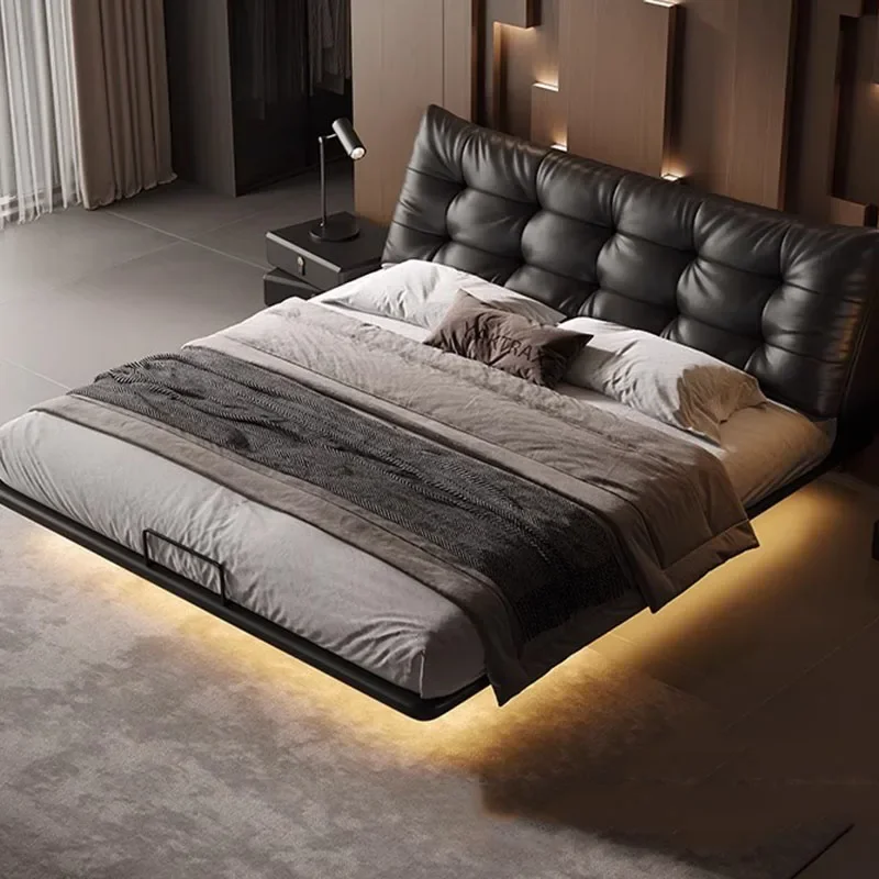 FG Loft Floating Massage Bed Double Space Saving Human Dog Massage Bed Queen Modern Design Letto Matrimoniale Unique Furniture