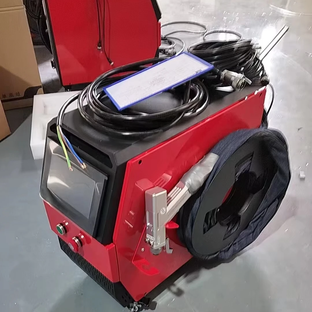 3 in 1 1500w  Welder Handheld Portable  Welding Machine Air Cooling Steel Aluminum Metal Fiber Lazer Welding Machine