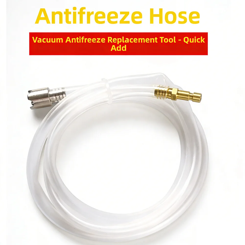 Coolant System Vacuum Refill Tool for Removing Trapped for Air Before Coolant for top on For Most Domestic and Import Vehicles