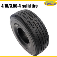 10 Inch Solid Tyres for Electric Vehicles 4.10/3.50-4 Non-pneumatic Tires Warehouse Cars Scooter Wheel