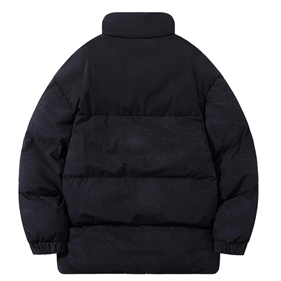 Winter Camouflage Parkas Men 8XL Plus Size Padded Jacket Coat Male Fashion Casual Stand Collar Parkas Patchwork Jackets