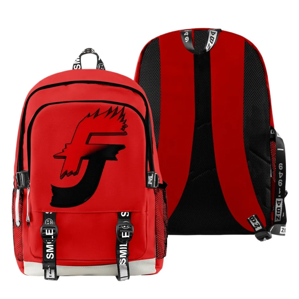 Furious Pullover Rucksack Schultasche Mädchen Jungen Große Kapazität Schultaschen Mode Reise Umhängetasche