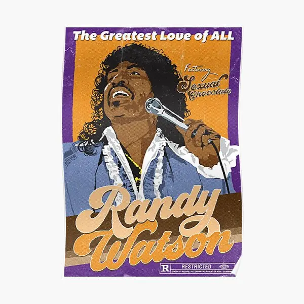 Randy Watson  Poster Mural Wall Room Decor Modern Picture Art Funny Decoration Home Painting Vintage Print No Frame