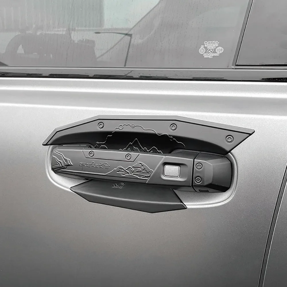 

Для HAVAL H9 2nd MKII автомобильная внешняя ручка дверная чаша наклейка дверная ручка защита от царапин модификация аксессуары