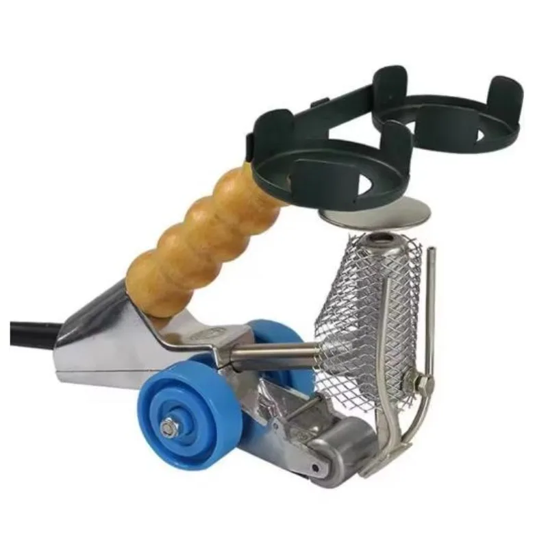 Portable Woodworking Manual Stitching Machine Veneer Splicing Line Double Thread Head Type Industrial Veneer Veneer Machine