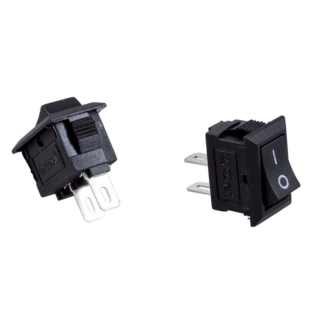 

5pcs 250V 3A 2 Pin On/Off Spst Snap In Mini Boat Rocker Switch For Water Dispenser Treadmill Coffee Pot Durable Control