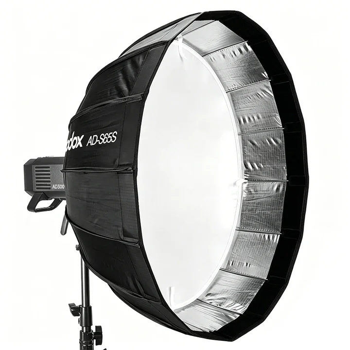 Godox AD300Pro II 300Ws TTL HSS Outdoor Flash Strobe AD-S65S 65cm Quick Release Softbox Professional Wireless Studio YouTube