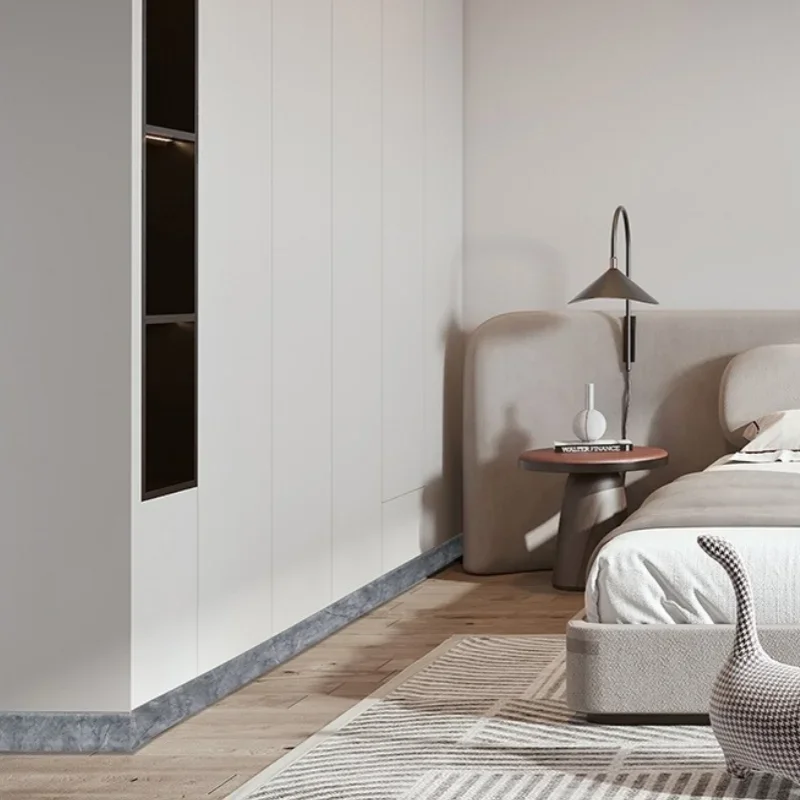 Anti Fouling Thickened Sealing Strip Waterproof Enclosure 3D Self Adhesive Skirting Line Wall Stickers Corner Line Decoration