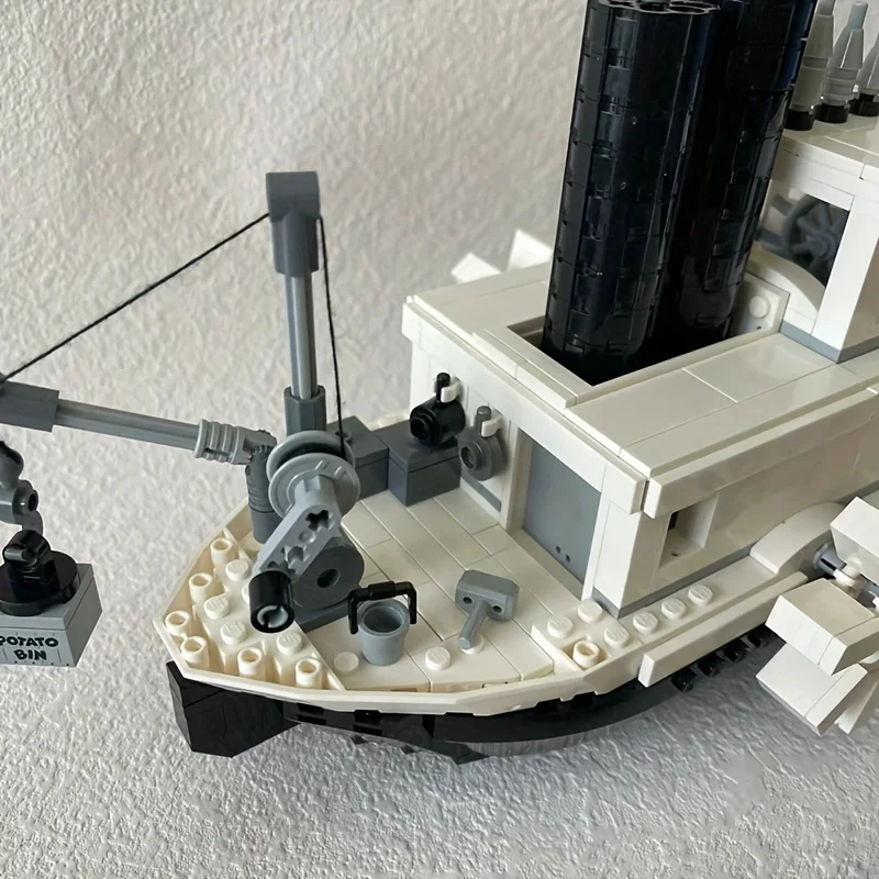 751 Stuks Creatieve Stoomboot Willie Bouwstenen Ideeën 21317 Moc Schip Assembleren Bakstenen 6011 Lj99018 Speelgoed Cadeau Voor Kinderen Kinderen