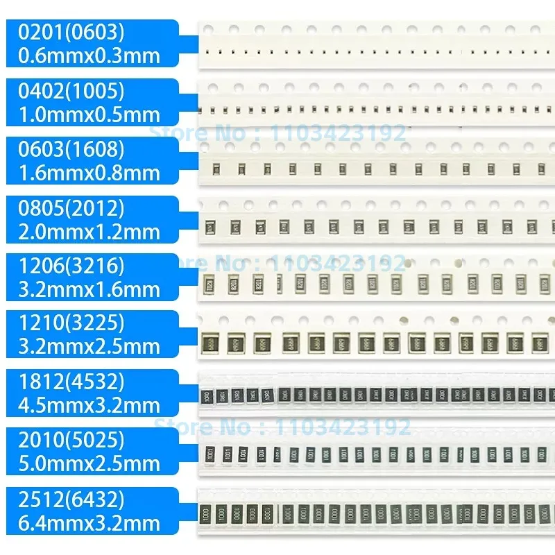 100pcs 0805 (2012)1.6x0.8mm High precision Thin film Resistor 4.7K 5.1K 5.6K 6.2K 6.8K 7.5K 8.2K 9.1K 10K 11K 12K 13K 15K 0.1%