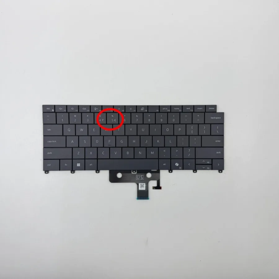 For Dell Pro Max 14 Premium Keyboard (MA14250) Built-in Backlit Keyboard V1739 WGXNR