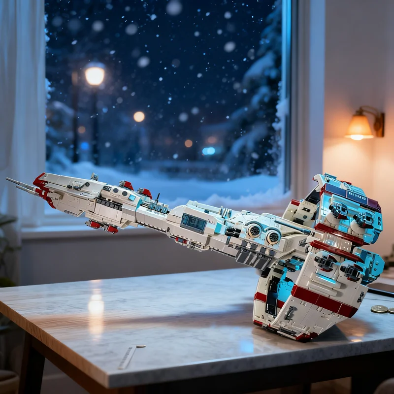 

Конструктор MOC «Космический крейсер Стратиос Систерс оф ИВ» (4835 деталей) — креативный подарок для взрослых, для сборки и декора, премиум-класс