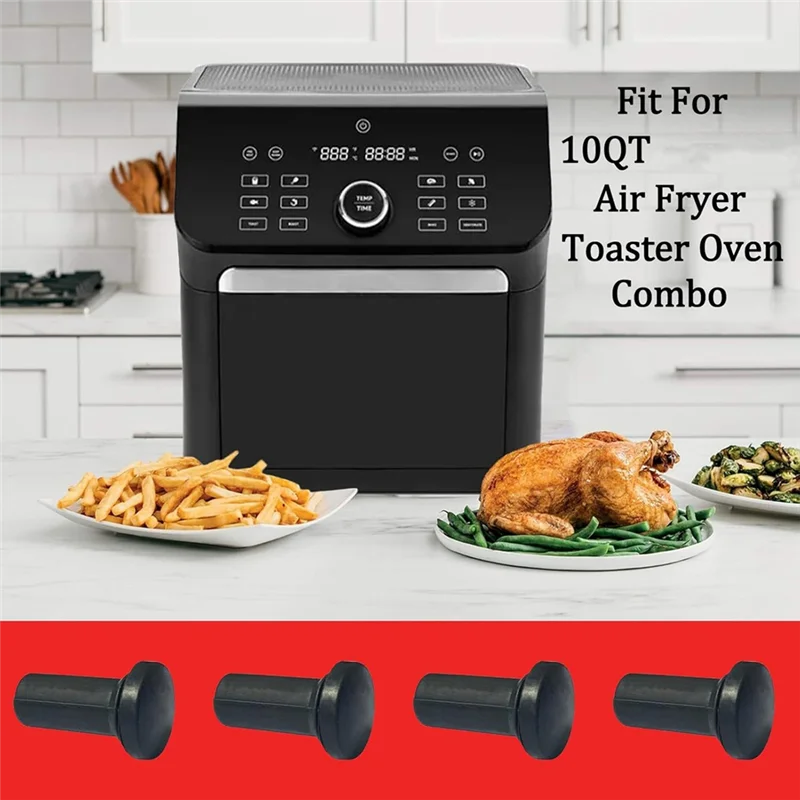 【Berserk】COSORI 에어 프라이어 토스터 오븐 콤보 10QT 에어 프라이어 오븐 트레이 피트용 8PCS 에어 프라이어 고무 피트