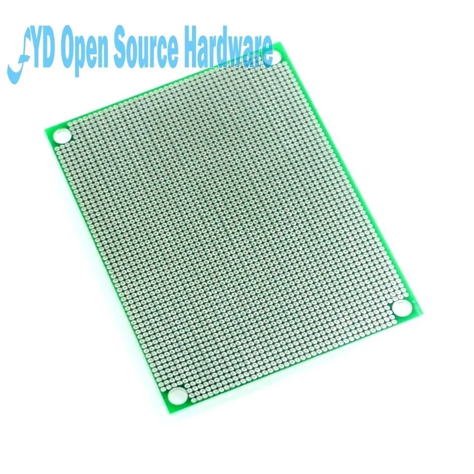  5pcs/lot 6 X 8CM spacing 1.27 Circuit Tinned Universal Stripboard Veroboard  thickness 1.6mm sided HASL PCB test board