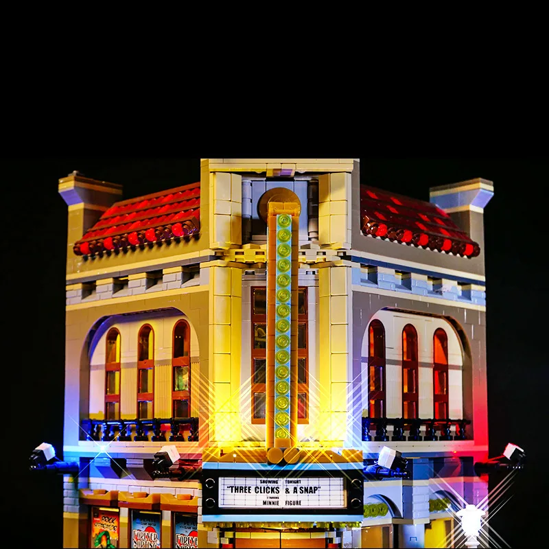

LED Light Kit For LEGO 10232 City Street Palace Cinema Compatible With 15006(Not Include Building Blocks Bricks Kits Sets Model)