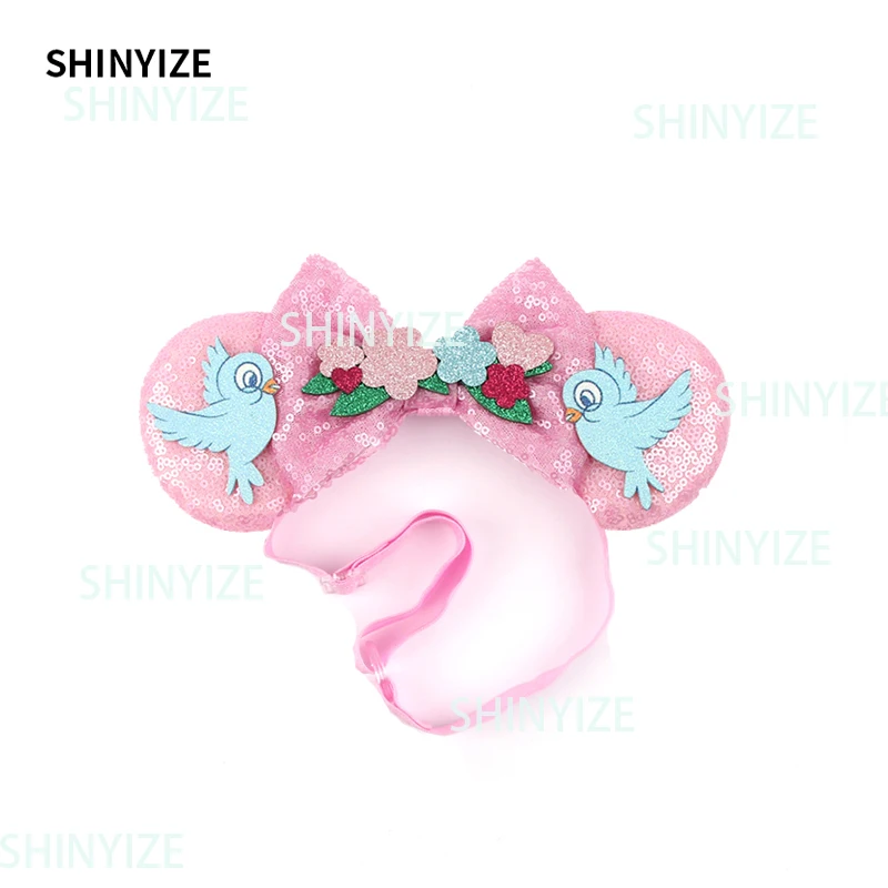 1pc Candy Farbe Maus Ohren Elastisches Stirnband für Erwachsene und Kinder Einstellbare Nylon Headwrap Urlaub Party DIY Haar Zubehör – Detail 16
