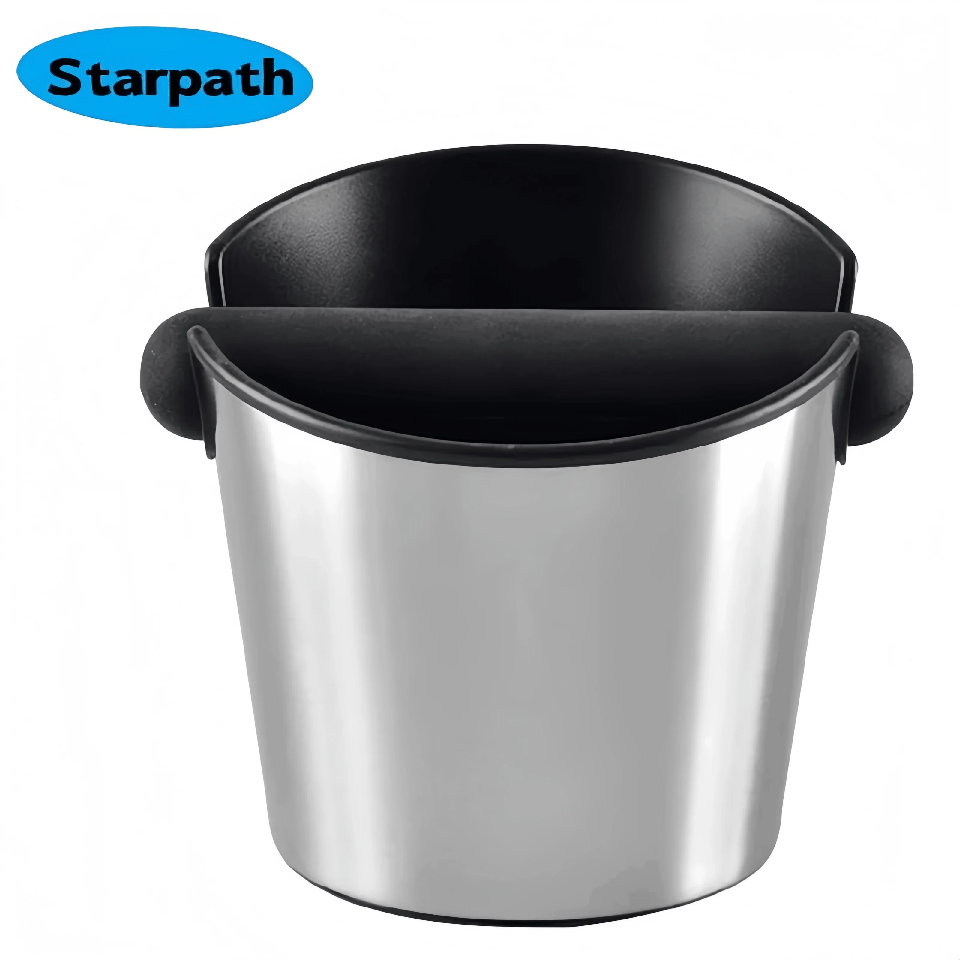 Coffee Grind Knock Box Dump Bin Waste Stainless Steel Espresso For Maker Household Cafe Tool