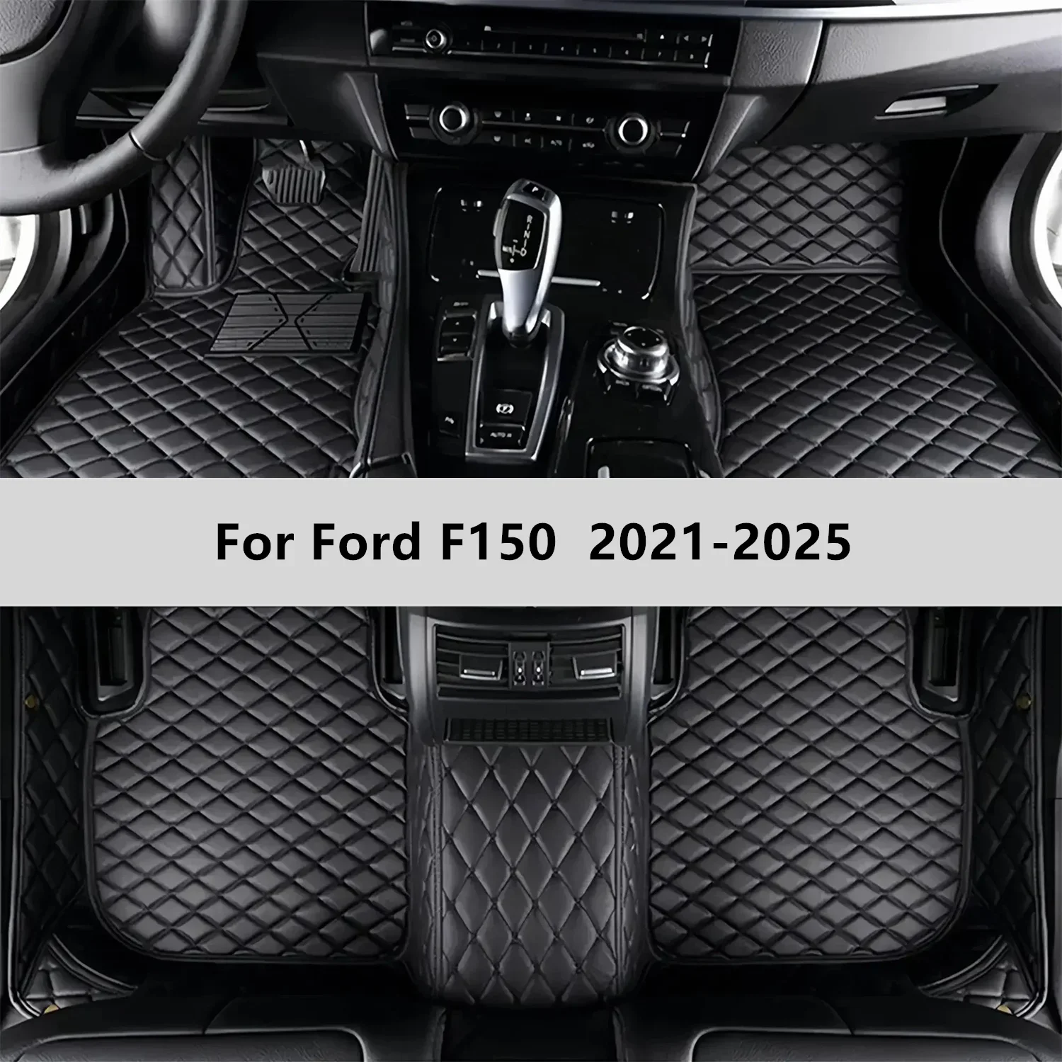 

Автомобильные коврики на заказ для Ford F150 2021-2025, коврик для автомобиля, аксессуары для мужчин и женщин, аксессуары для интерьера
