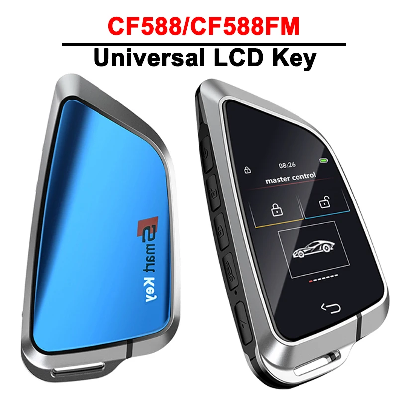 CF588 Modified Universal LCD Smart Remote Key Find My For BMW Ford Benz Audi Toyota Honda Cadillac Hyundai VW Comfortable Entry