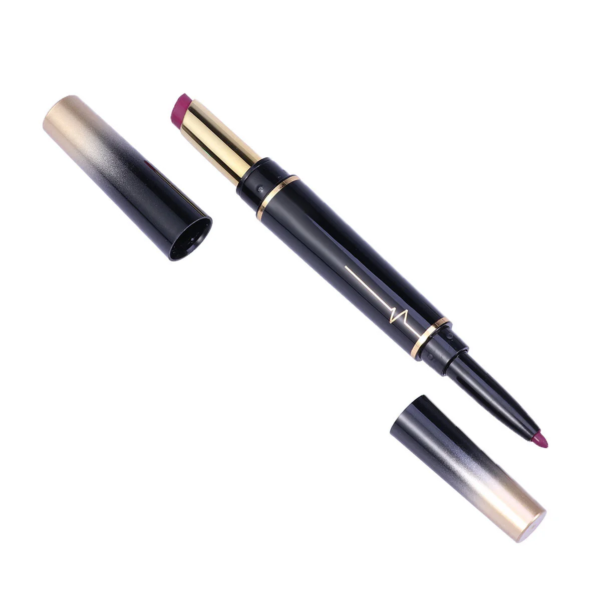 أحمر شفاه غير لامع بطانة شفاه مزدوجة الأطراف يدوم طويلاً كوب غير لاصق حريري ناعم لون نقي سهل الاستخدام بلسم شفاه عالي العرض #3