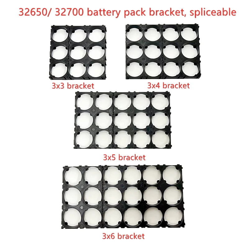 32650 32700 3 series uchwyt baterii litowej uchwyt do przechowywania energii elektrycznej zestaw akumulatorów łączenie wspornika podstawa