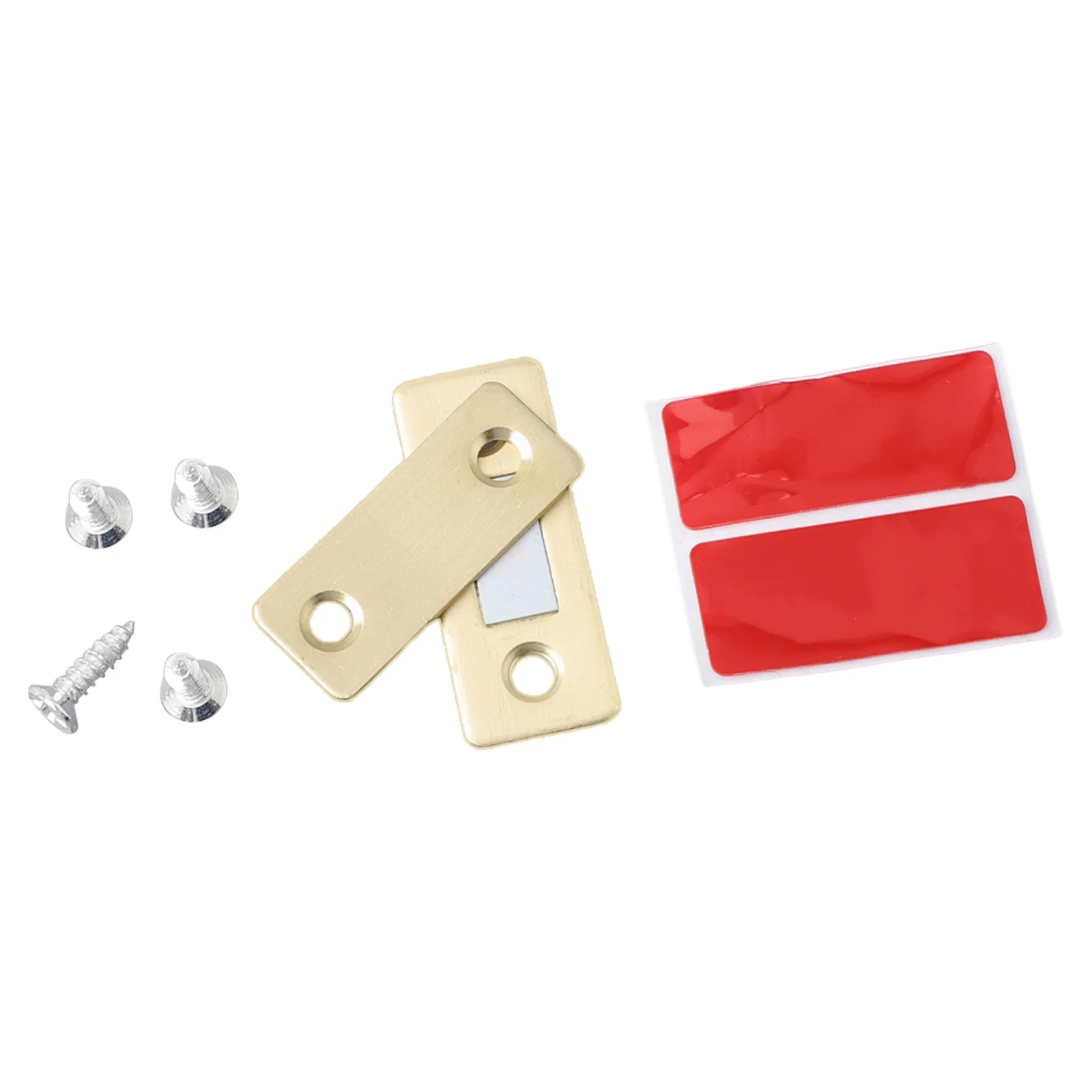 1 Set Magnetic Cabinet Catches Magnet Door Stops Cabinet Door Locks With Screw For Wardrobe Doors Drawers Cabinet Doors Dressers