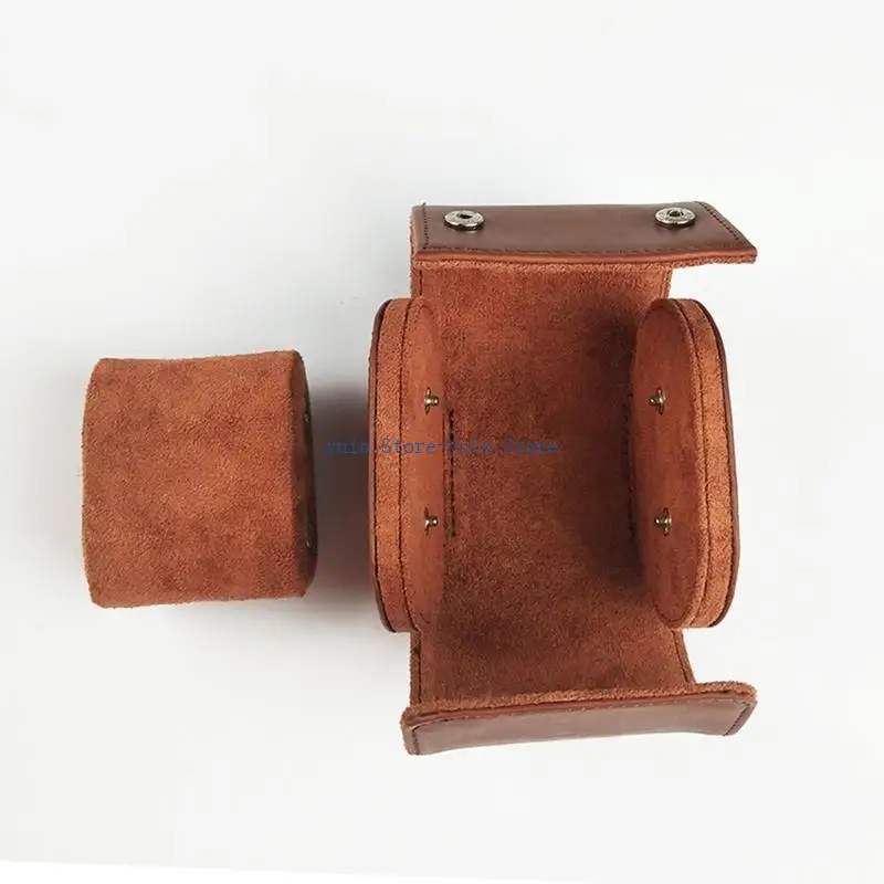 X7xB 1Slot Watch Roll for Case Wristwatch for Watch Jewelry Storage Anti-SL