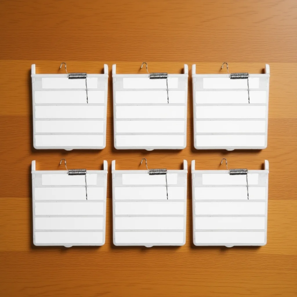 

6pcs Bird Door Replacement Abs Spring Door For Parrot Finch Pigeon Cage Pet Bird Security Accessory Cage Parts