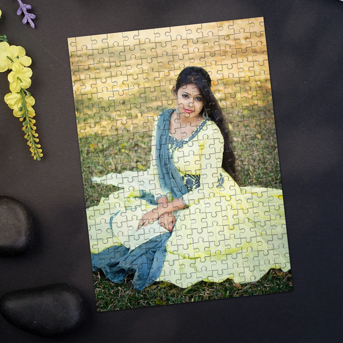 35/300/500/1000pcs Personalized Custom Photo Puzzle photo Customize Jigsaw Puzzle For CouplesCouples Family Christmas