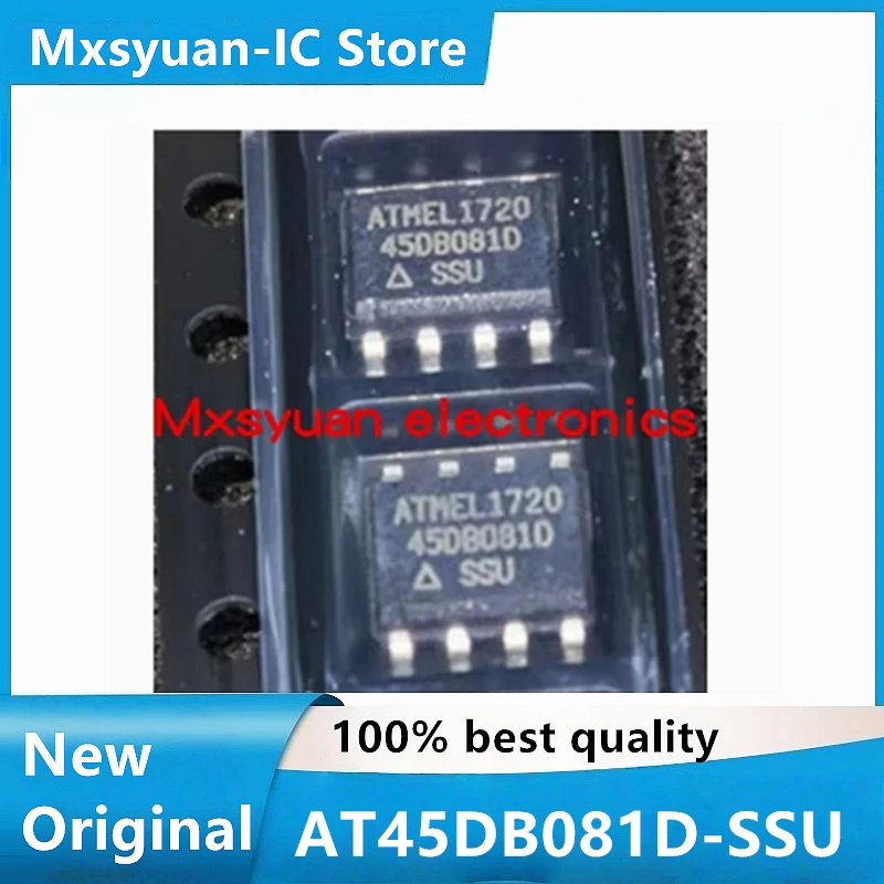 100% original 5PCS~20PCS/LOT AT45DB081D-SSU 45DB081D-SSU 45DB081DSSU AT45DB081D SOP8 In Stock