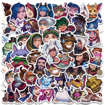 50 sztuk winylowe naklejki na laptopa śmieszne postacie z kreskówek naklejki na bagaż gitara telefon pamiętnik rower wodoodporne Graffiti