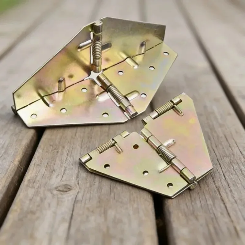 

Складной шарнир 180 ° Пружинный шарнир-бабочка из нержавеющей стали для складных столов, мебельная фурнитура