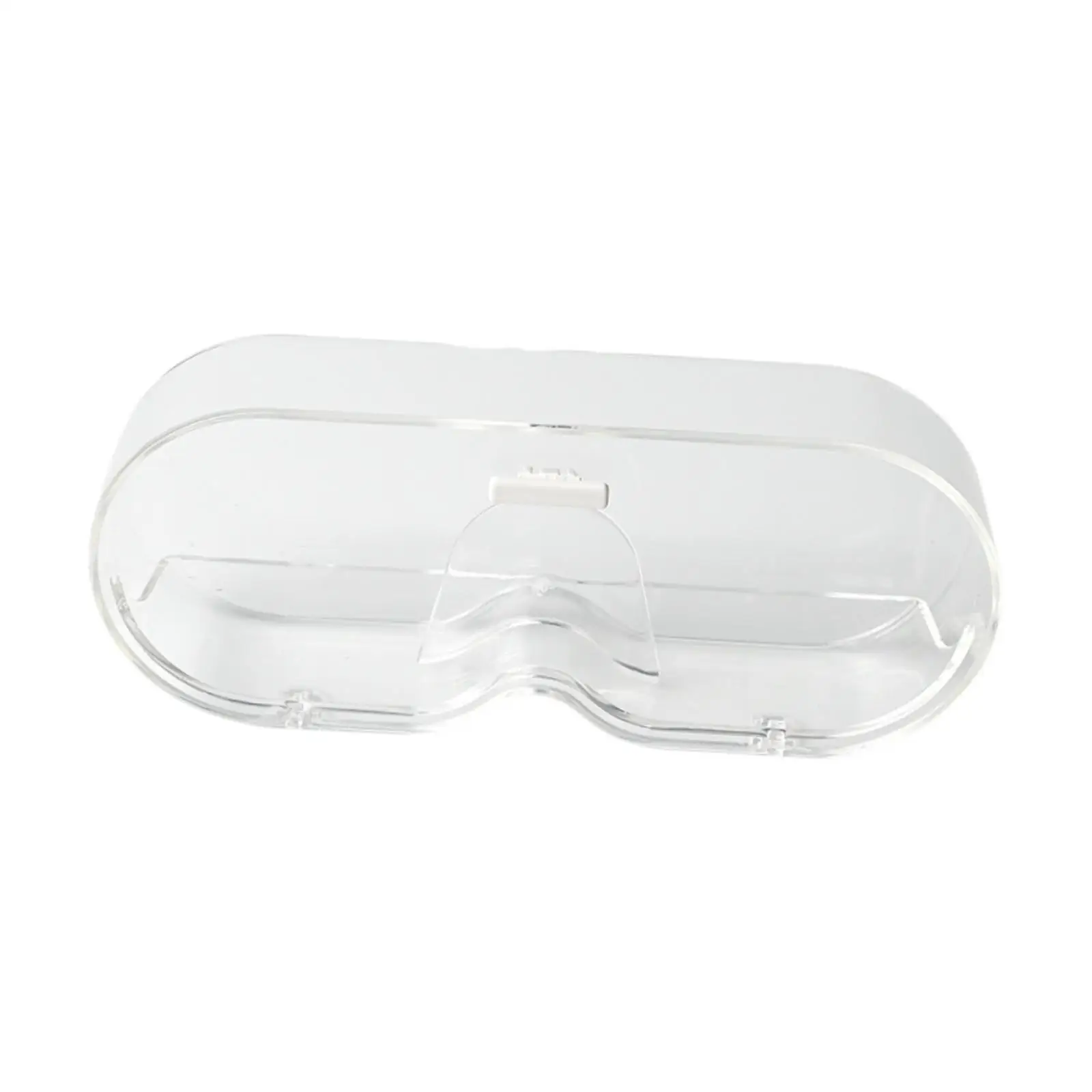 Wall Mounted Glasses Holder Clear Glasses Case for Bedroom Showcase Entryway