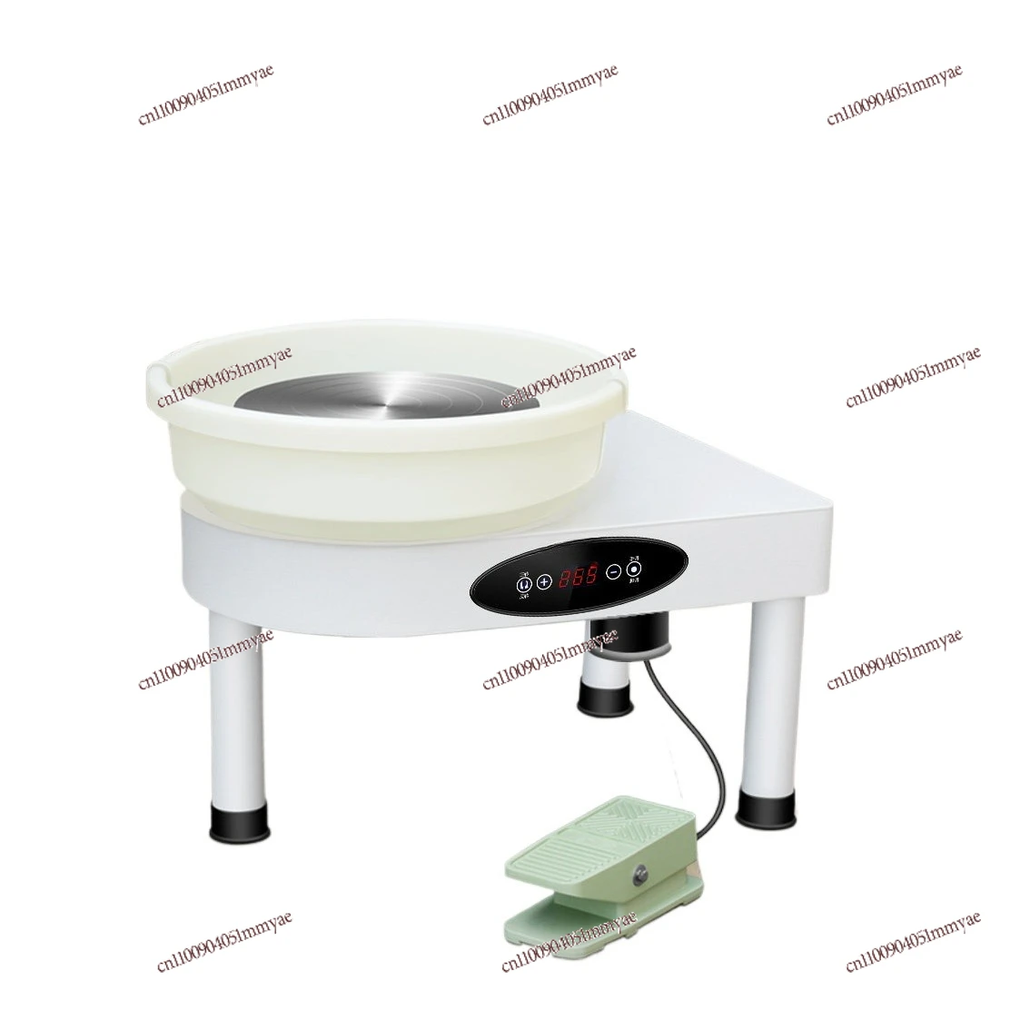 Touch screen ceramic children's small clay pottery drawing machine dual-control speed regulation for home use