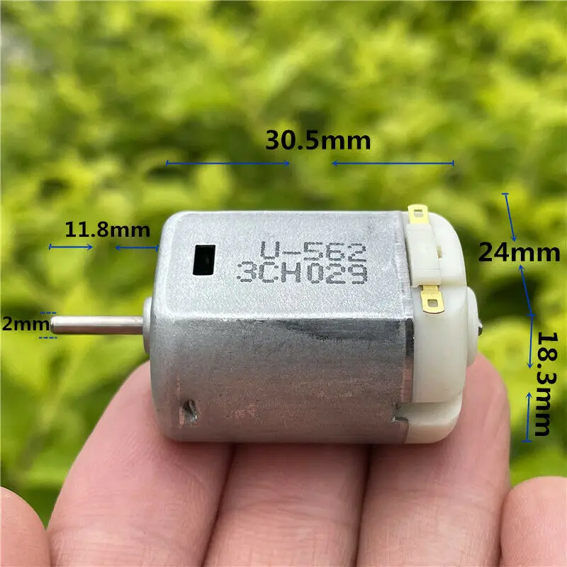 Mini FK-280SA Carbon Brush Motor DC 3V 3.7V 5V 6V 9V 12V 11000RPM Strong Magnetic Micro 280 Electric Motor DIY RC Toy Car Hobby