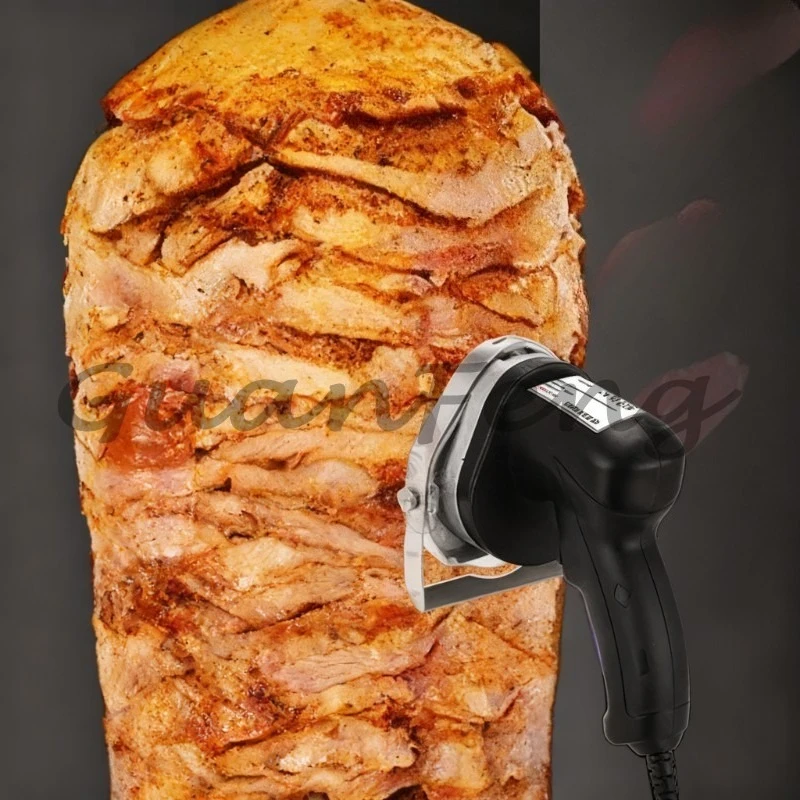 Electric Donkey Skewer Slicer, Rotary Cutter, Kitchen Cutter, Fast Food Barbecue, Commercial Food Processor