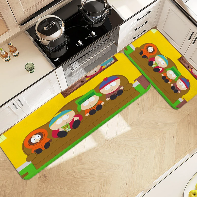 

Kitchen Treadmill Rugs A-South Parks Veranda Floor Mat Non Slip Carpet for Bedroom Custom Rug Entrance of House Funny Doormat