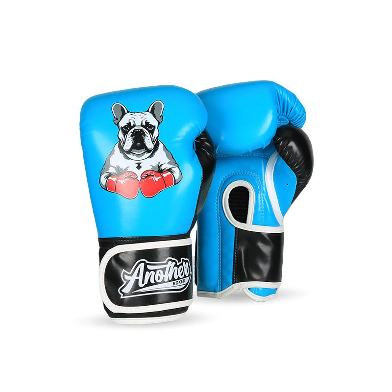 Kids Boxing Gloves 4oz 6oz 8oz Toddler Punching Gloves for Boys Girls Muay Thai Sanda Training Gloves with Cute Cartoon Patterns