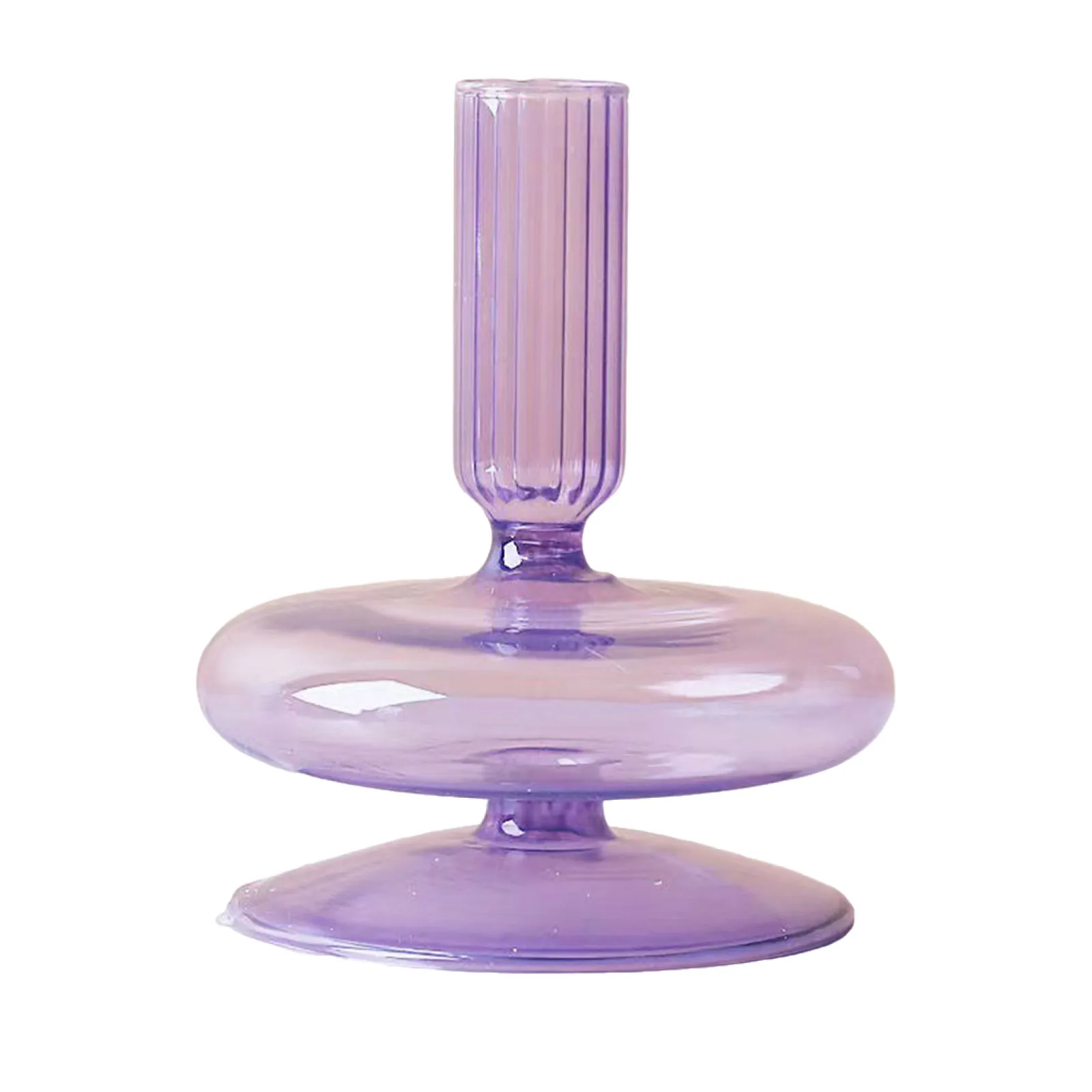 Multifunctionele glazen vaas kaarsenhouder moderne elegante bloemenvaas tafeldecoratie voor middelpunt bruiloft huis housewarming cadeau